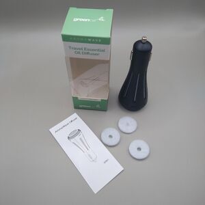 Essential Oil Diffuser for Car – Travel Aromatherapy Plug-In 12V Outlet BPA-Free